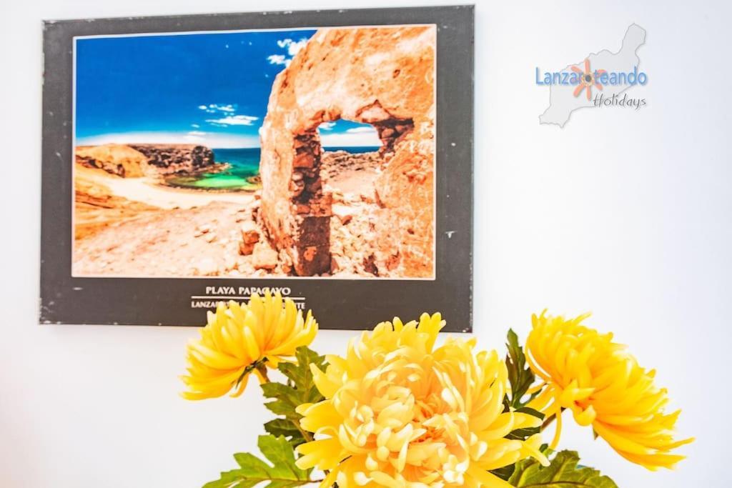 Casita El Faro En Playa Bastian Aircon In The Bedrooms Vv Costa Teguise Exterior foto